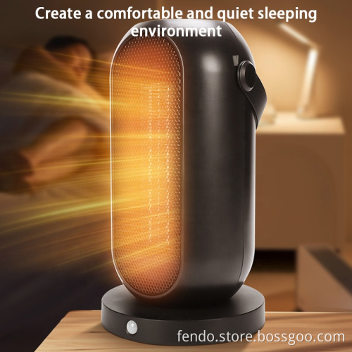 Wholesale 600W/1200W Low Noise Smart Mini Fan Heater for Home and Office